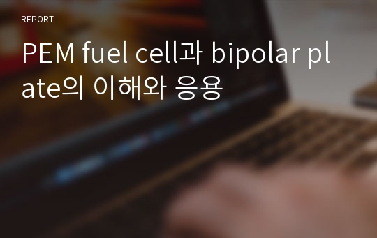 PEM fuel cell과 bipolar plate의 이해와 응용