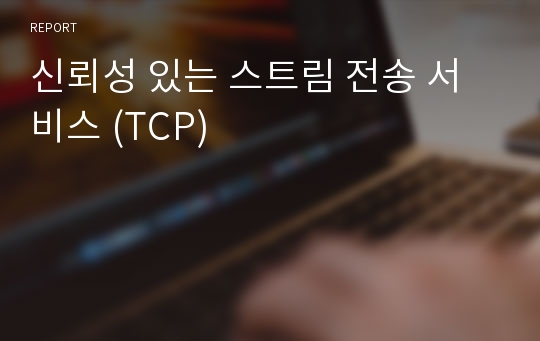 신뢰성 있는 스트림 전송 서비스 (TCP)