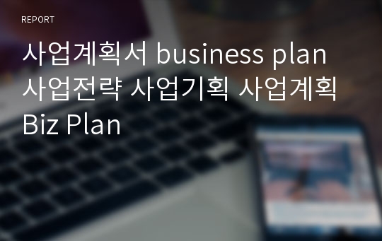 사업계획서 business plan 사업전략 사업기획 사업계획 Biz Plan