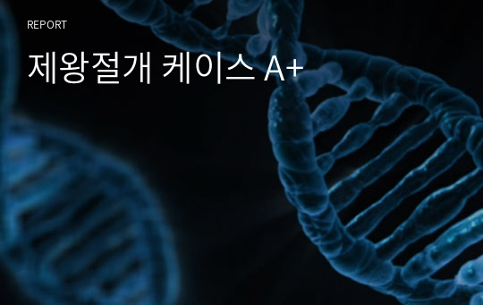 제왕절개 케이스 A+