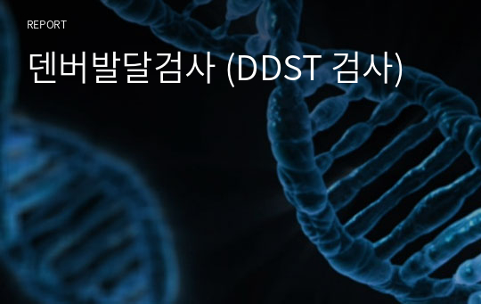 덴버발달검사 (DDST 검사)