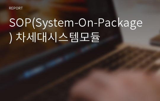SOP(System-On-Package) 차세대시스템모듈
