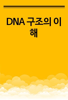 DNA 구조의 이해