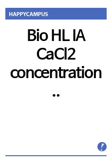 Bio HL IA CaCl2 concentration and cheese coagulation