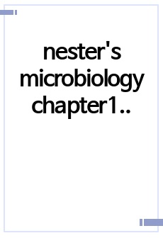 nester's microbiology chapter12