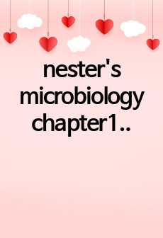 nester's microbiology chapter13